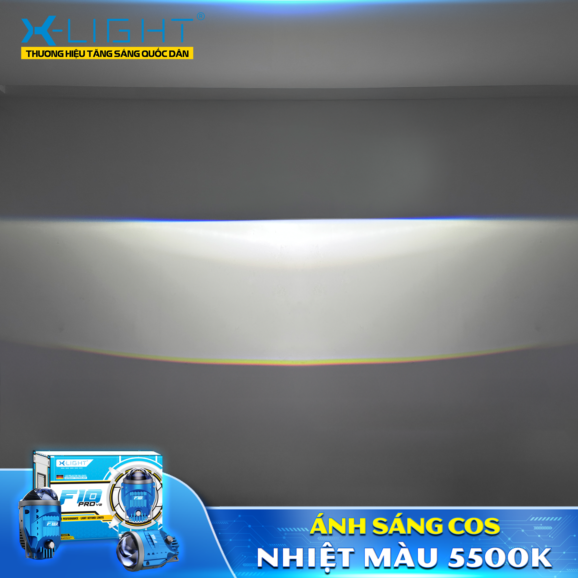 ĐÈN BI GẦM X-LIGHT F10 PRO V2